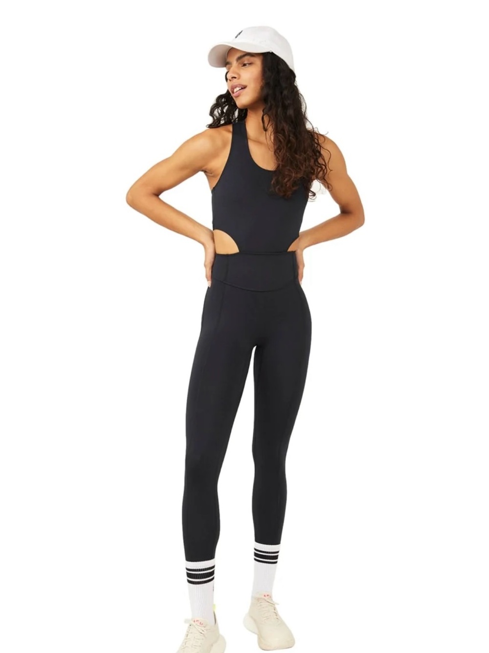 Free People Movement Back It Up Onesie XS NWT